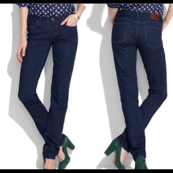 Madewell Denim - Madewell Rail Straight Jeans, sz 28x34